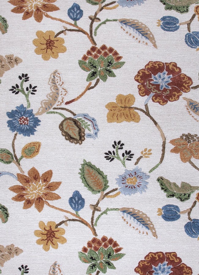 Jaipur Blue Garden Party BL33 Antique White Area Rug Jaipur Blue Garden Party BL33 Antique White Area Rug