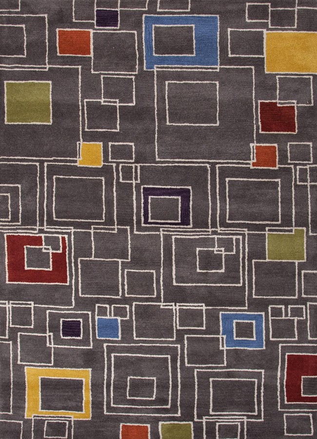Jaipur Blue Square Deal BL56 Liquorice Area Rug Jaipur Blue Square Deal BL56 Liquorice Area Rug
