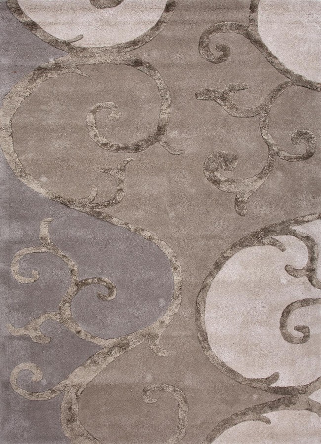 Jaipur Blue Filigree BL76 Silver Area Rug Jaipur Blue Filigree BL76 Silver Area Rug