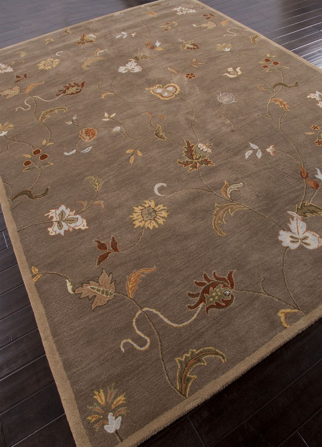 Jaipur Poeme Alsace PM01 Gray Brown Area Rug