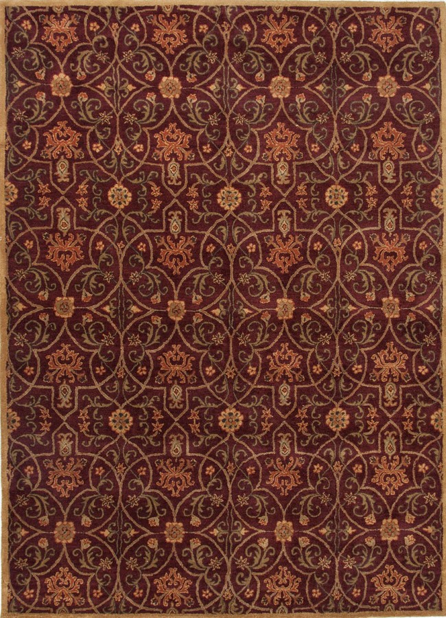 Jaipur Poeme Calais PM02 Deep Ruby Area Rug Jaipur Poeme Calais PM02 Deep Ruby Area Rug