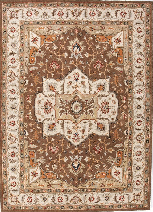 Jaipur Poeme Chaumont PM49 Indian Brown Area Rug Jaipur Poeme Chaumont PM49 Indian Brown Area Rug