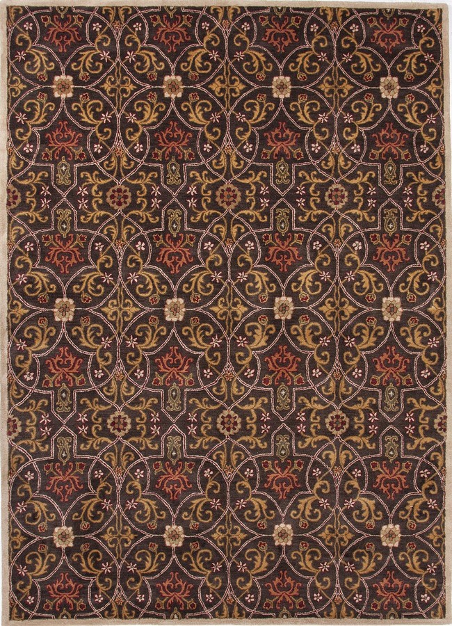 Jaipur Poeme Calais PM62 Black Coffee Area Rug Jaipur Poeme Calais PM62 Black Coffee Area Rug