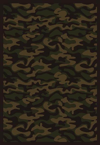 Joy Carpet Funky Camo - Dark Army