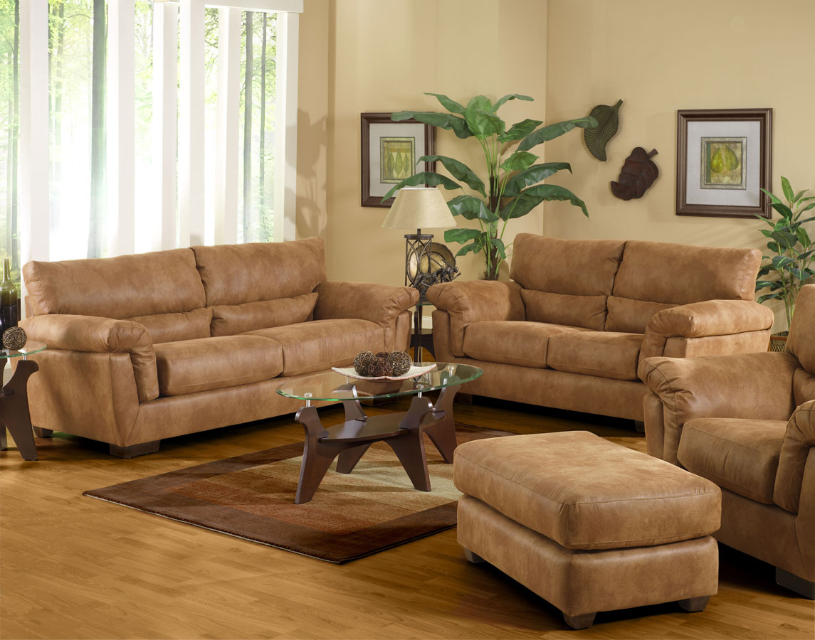 Jackson Carlotta Sofa Set - Tanner - Furniture