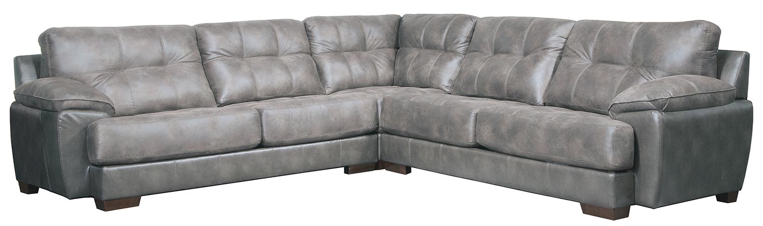 Jackson Drummond Sectional Sofa Set - Steel