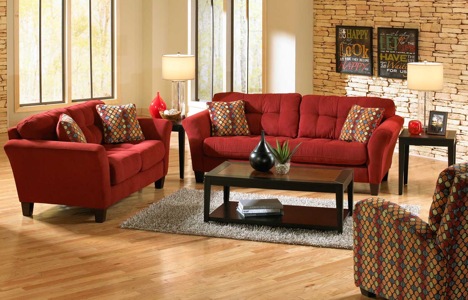 Jackson Halle Sofa Set - Algerian