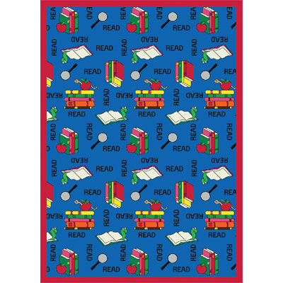 Joy Carpet Bookworm Rug - Blue