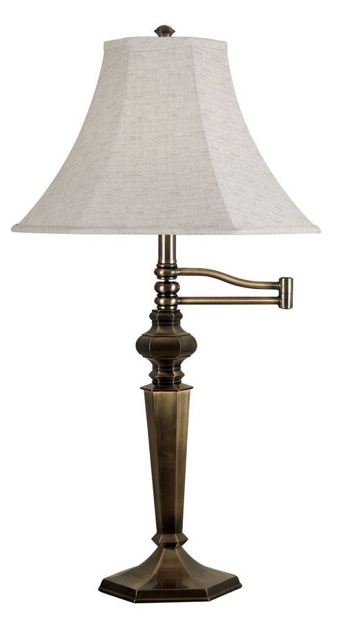 Kenroy Home Mackinley Swing Arm Table Lamp
