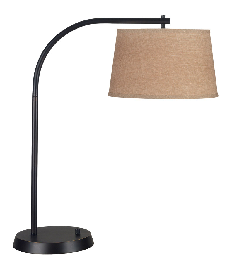 Kenroy Home Sweep 1 Light Table Lamp - Oil Rubbed Bronze
