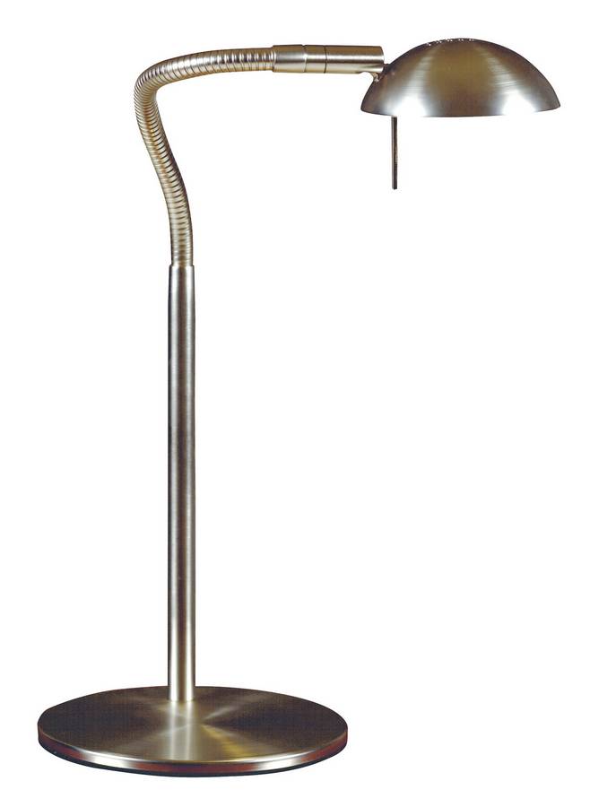 Kenroy Home Basis Desk Lamp - Brushed Steel