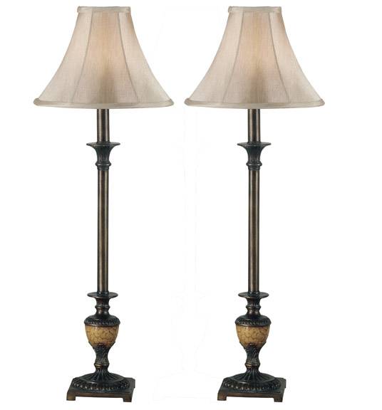 Kenroy Home Emily Buffet Lamp - Set of 2
