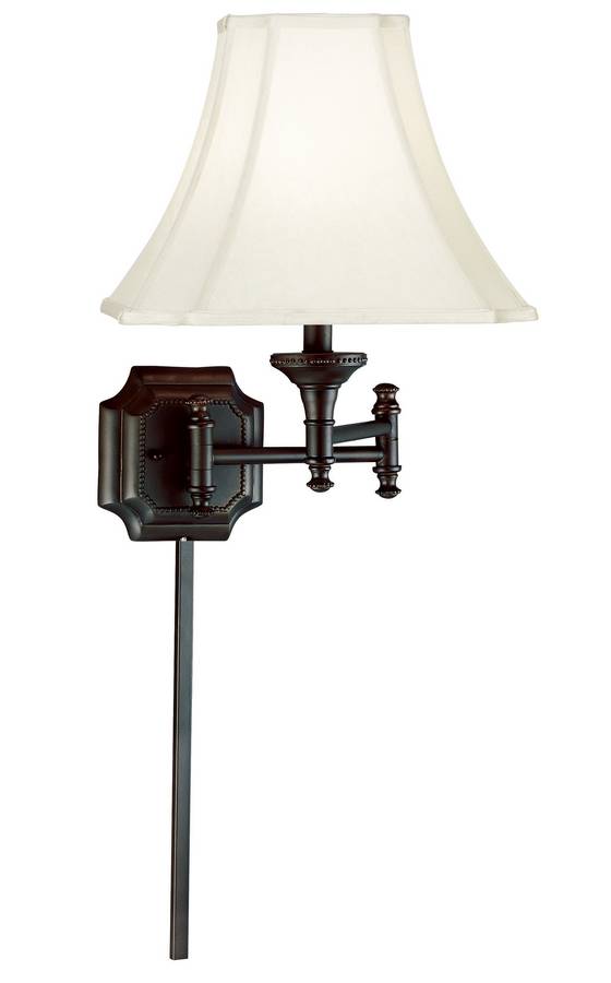 Kenroy Home Wentworth Wall Swing Arm Lamp