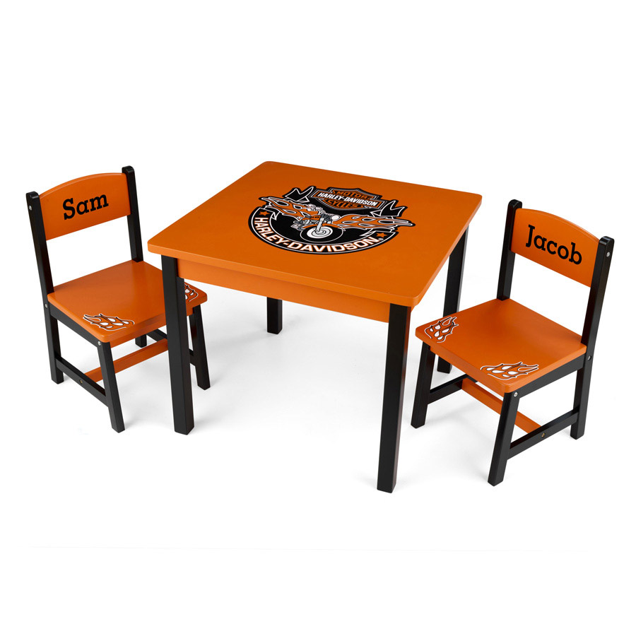 KidKraft Harley Davidson Table and Two Chair Set 10212 at