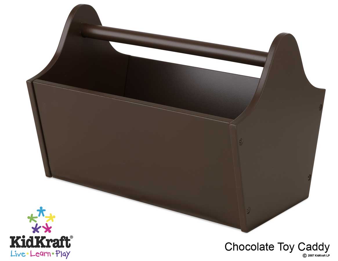 KidKraft Toy Caddy- Chocolate - Kidkraft