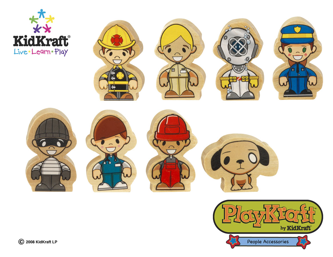 KidKraft People Set Train Set Accessories - PlayKraft by Kidkraft