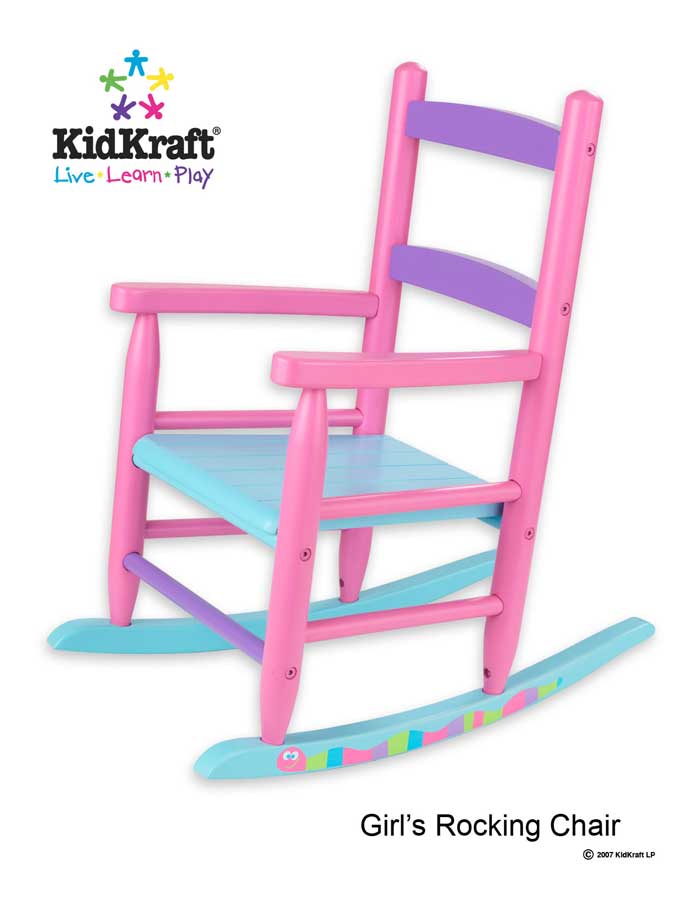 KidKraft Pink Caterpillar Rocking Chair - Kidkraft