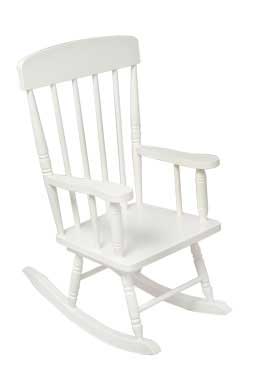 KidKraft Spindle Rocking Chair - White - Kidkraft