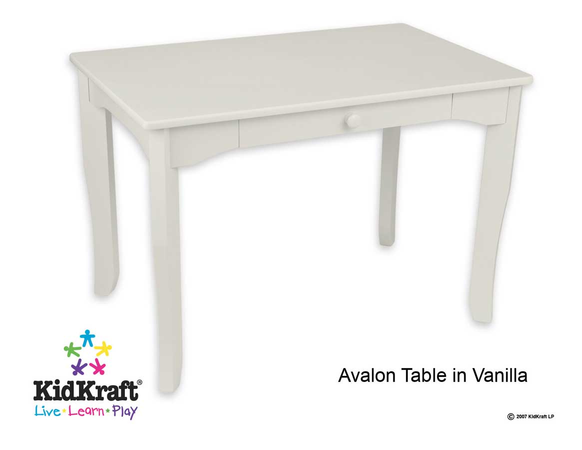 KidKraft Avalon Table- Vanilla - Kidkraft