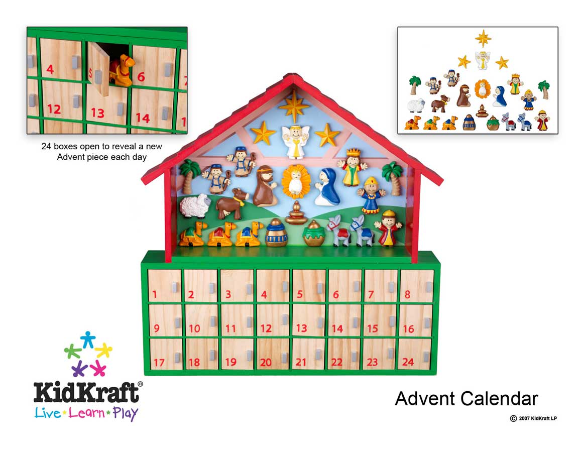 KidKraft Advent Calendar - Kidkraft KidKraft Advent Calendar - Kidkraft