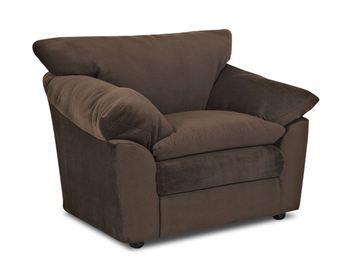 Klaussner Heights Chair - Challenger Chocolate
