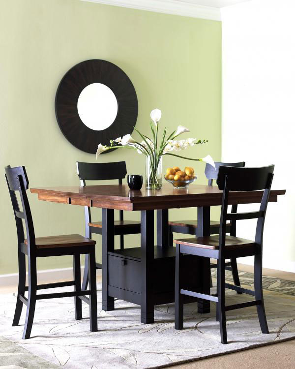 Klaussner Market Square Counter Height Table Set Klaussner Market Square Counter Height Table Set