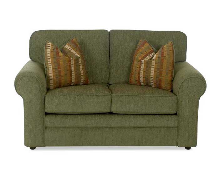 Klaussner Delaney Loveseat Reames Green