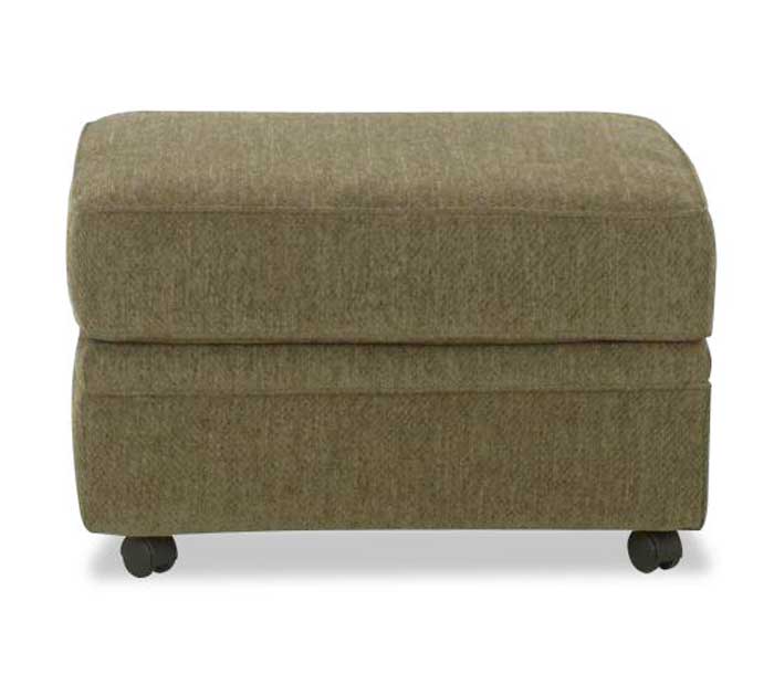 Klaussner Delaney Ottoman Reames Green