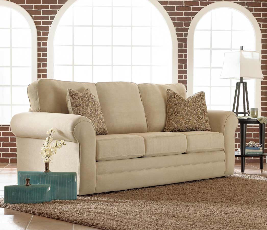 Klaussner Delaney Queen Sleeper Sofa Bardet Straw