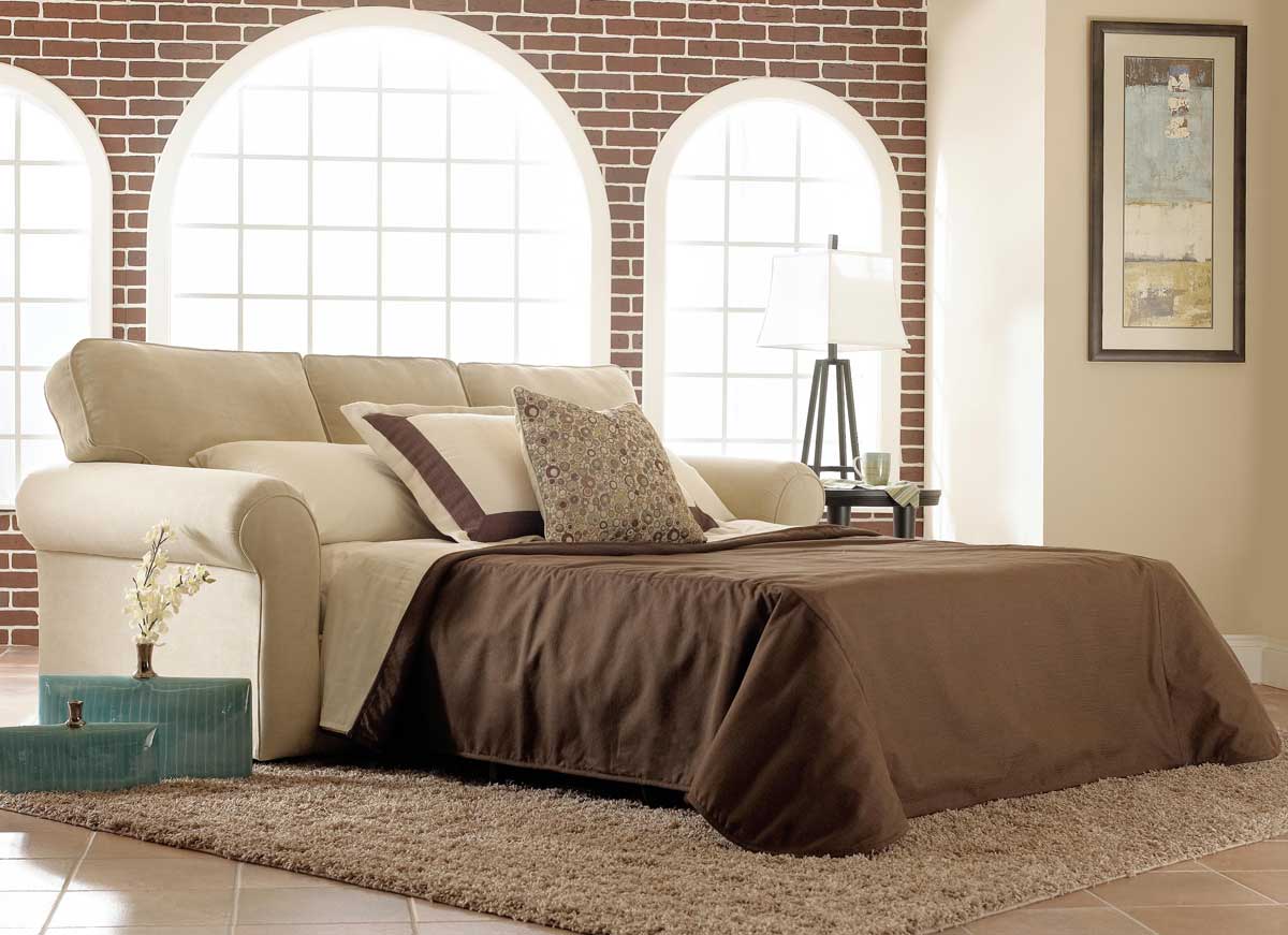 Klaussner Delaney Queen Sleeper Sofa Bardet Straw