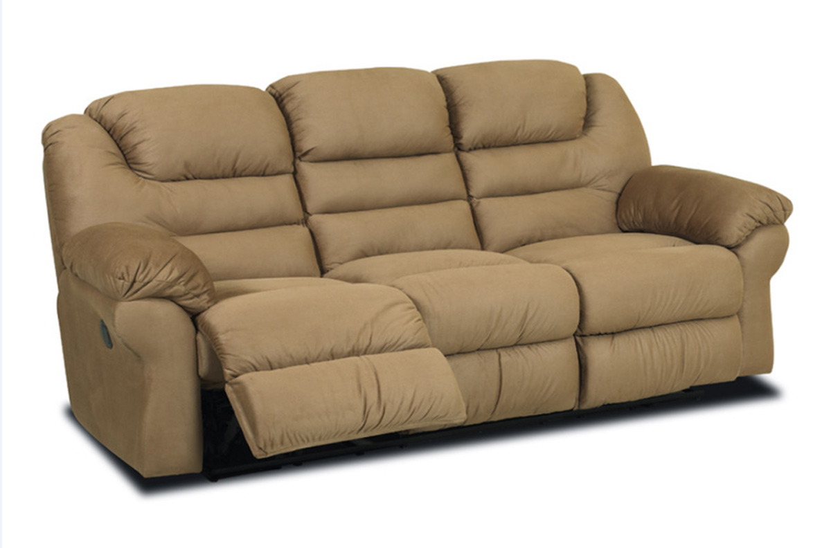 Klaussner Contempo Reclining Sofa - Manford Brown