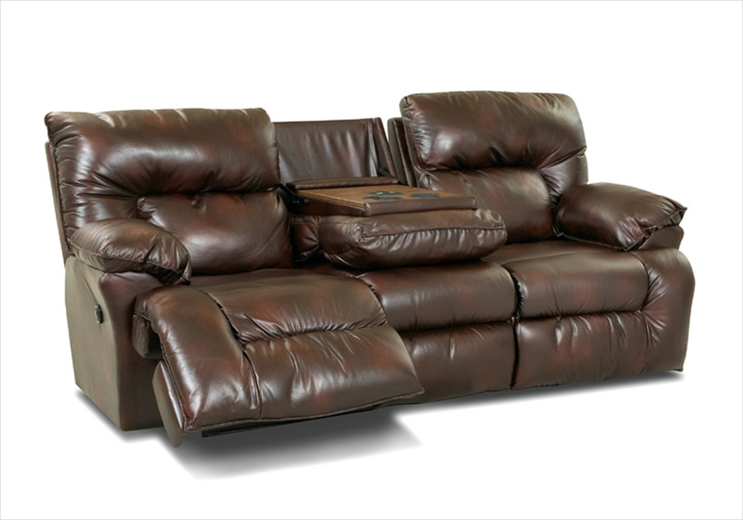 Klaussner Laramie Reclining Sofa - Raleigh Tobacco