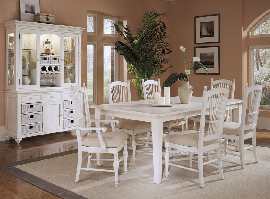 Klaussner Treasures White Dining Set