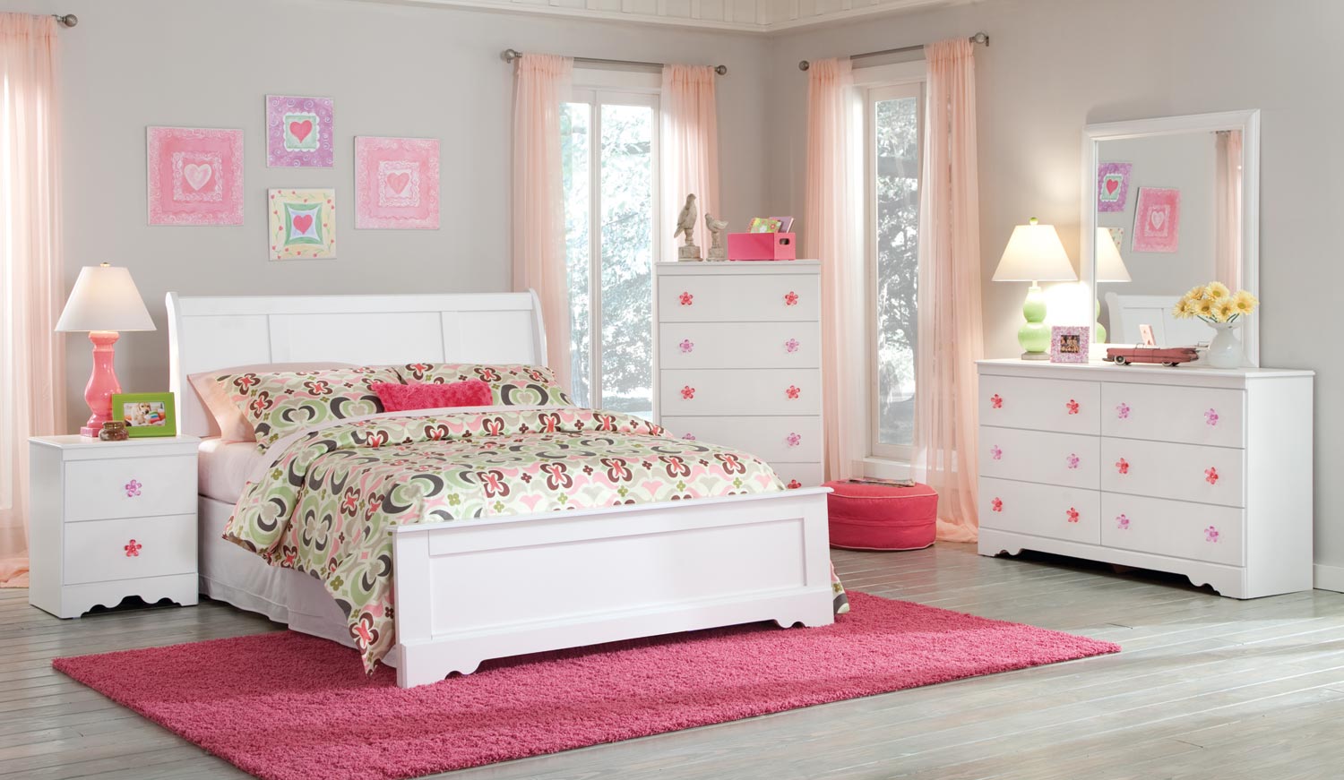 Kith Furniture Savannah Sleigh Bedroom Set