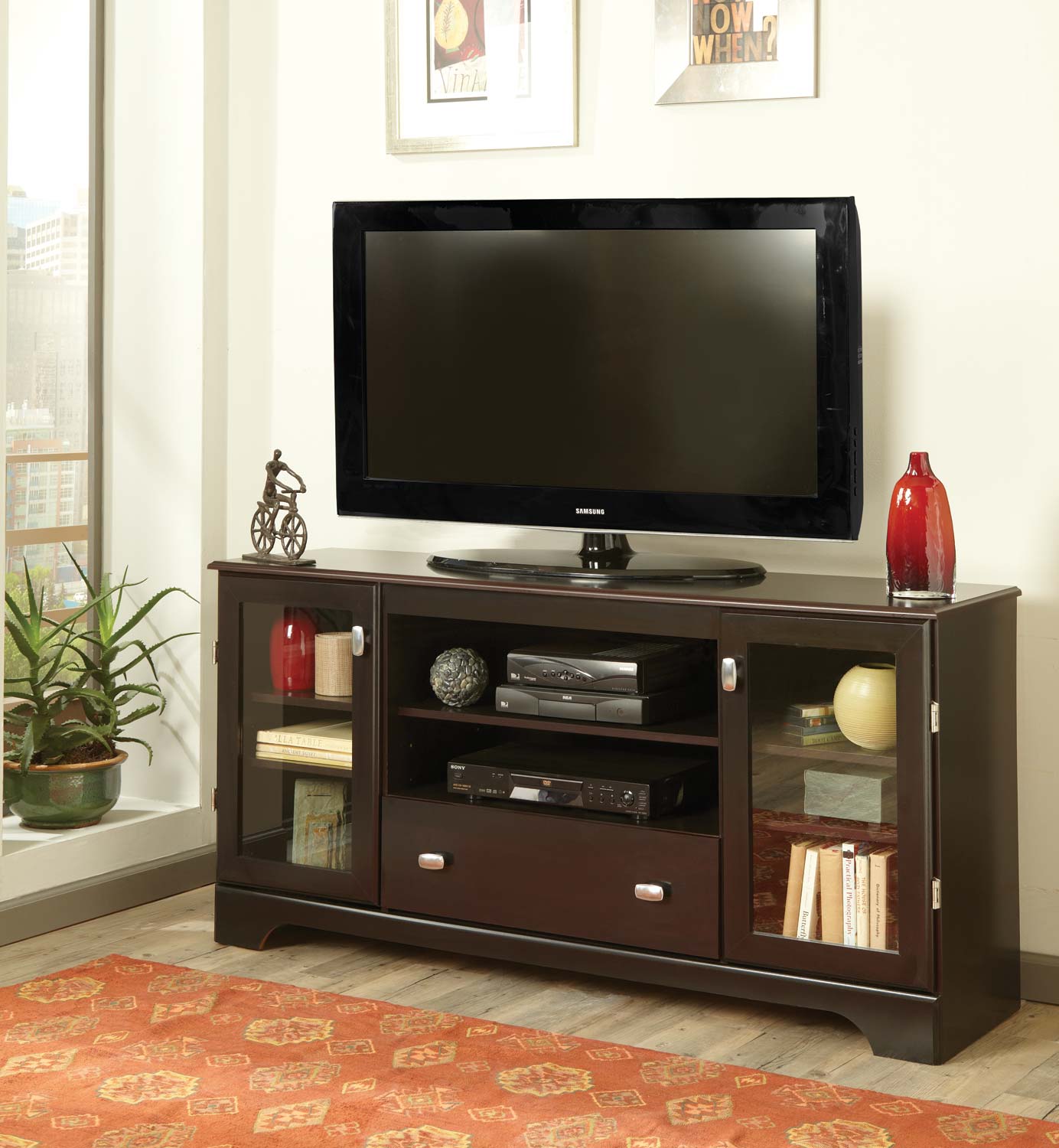 Kith Furniture 60-Inch Media Console - Mahogany