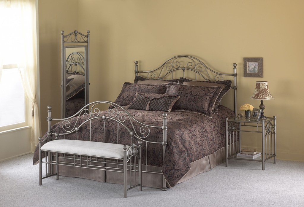 Fashion Bed Group Kensington Mirror in Pumice/Gold Bullion Fashion Bed Group Kensington Mirror in Pumice/Gold Bullion