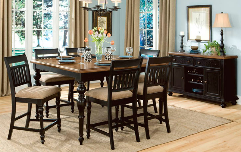 Legacy Classic Highland Hills Rectangular To Square Pub Table