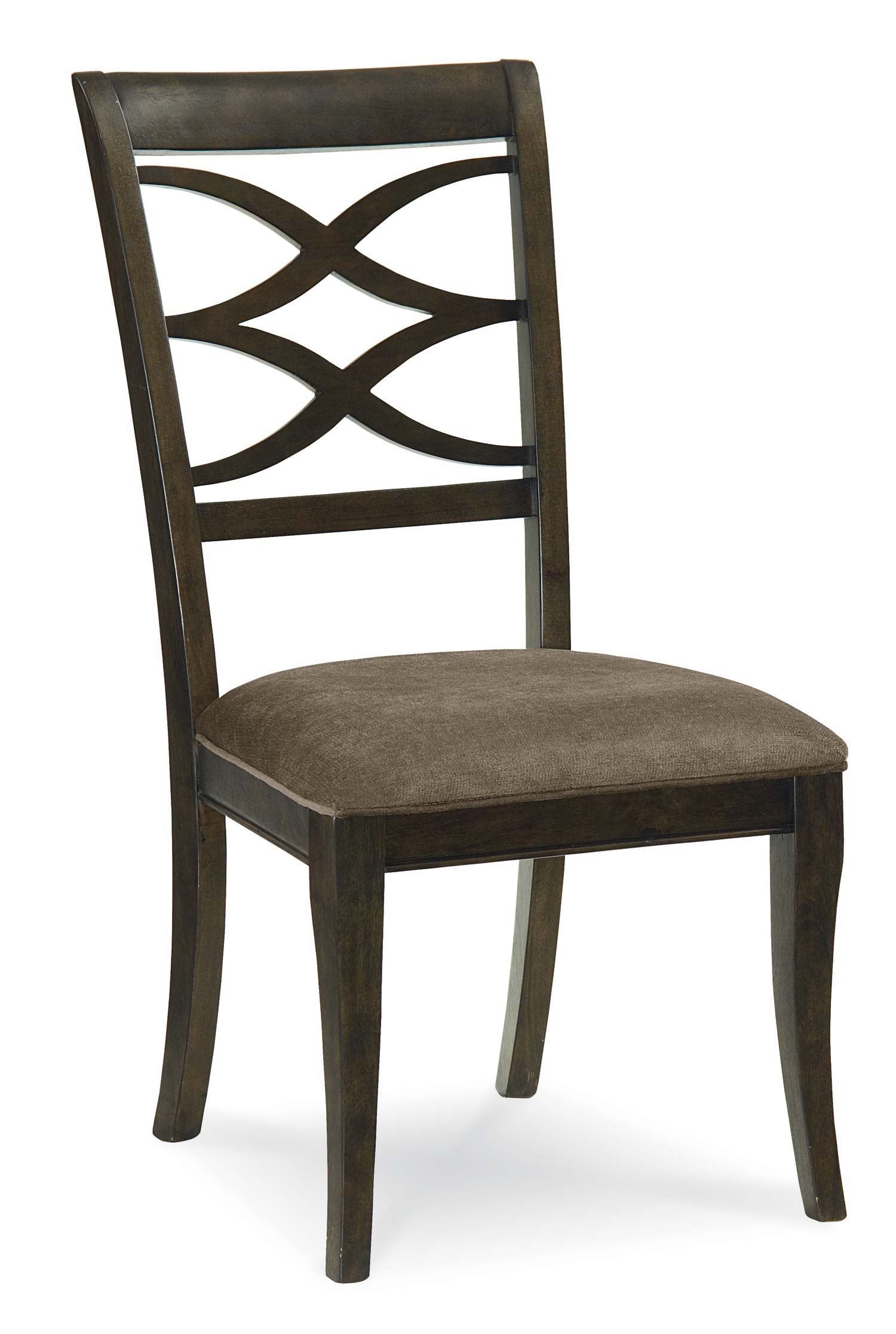 Legacy Classic Westerly Splat Upholstered Back Side Chair - Anthracite/Smokey Heather Accents