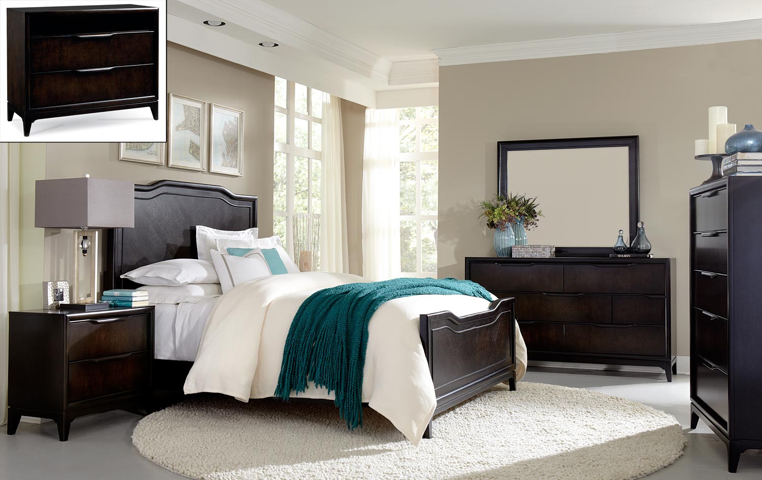 Legacy Classic Palisades Panel Bedroom Set - Cola