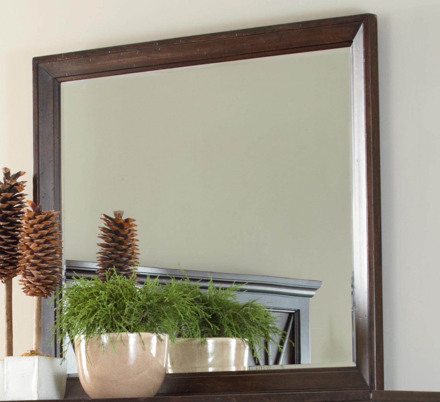 Legacy Classic Thatcher Mirror for Dresser - Amber