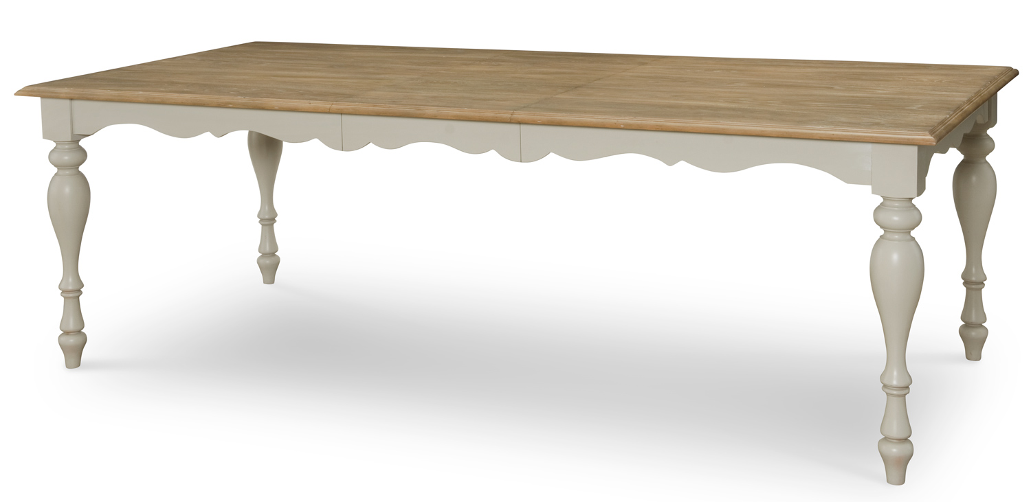 Legacy Classic Sanibel Leg Table - Driftwood/Mist Paint