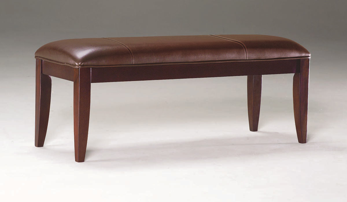Legacy Classic Rhythm Leather Upholstered Bench