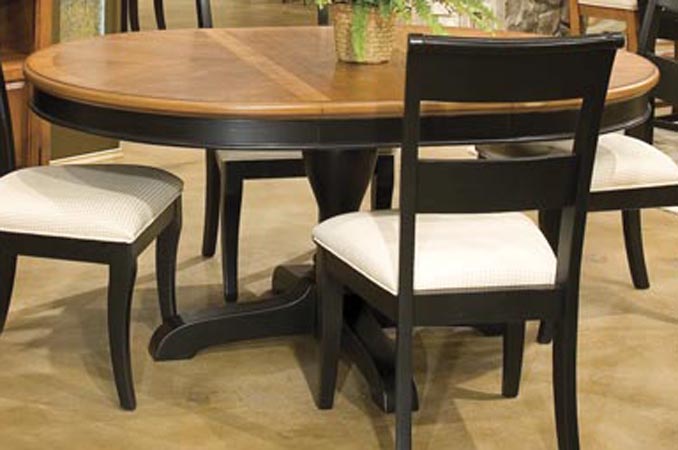 Legacy Classic Dining a la Carte Round Pedestal Extension Table