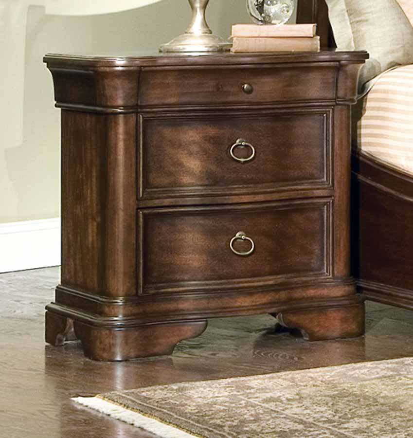 Legacy Classic Heritage Court Serpentine Front Night Stand