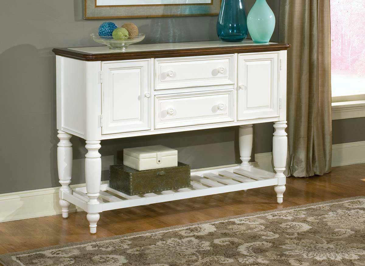Legacy Classic South Hampton Sideboard with Marble Top
