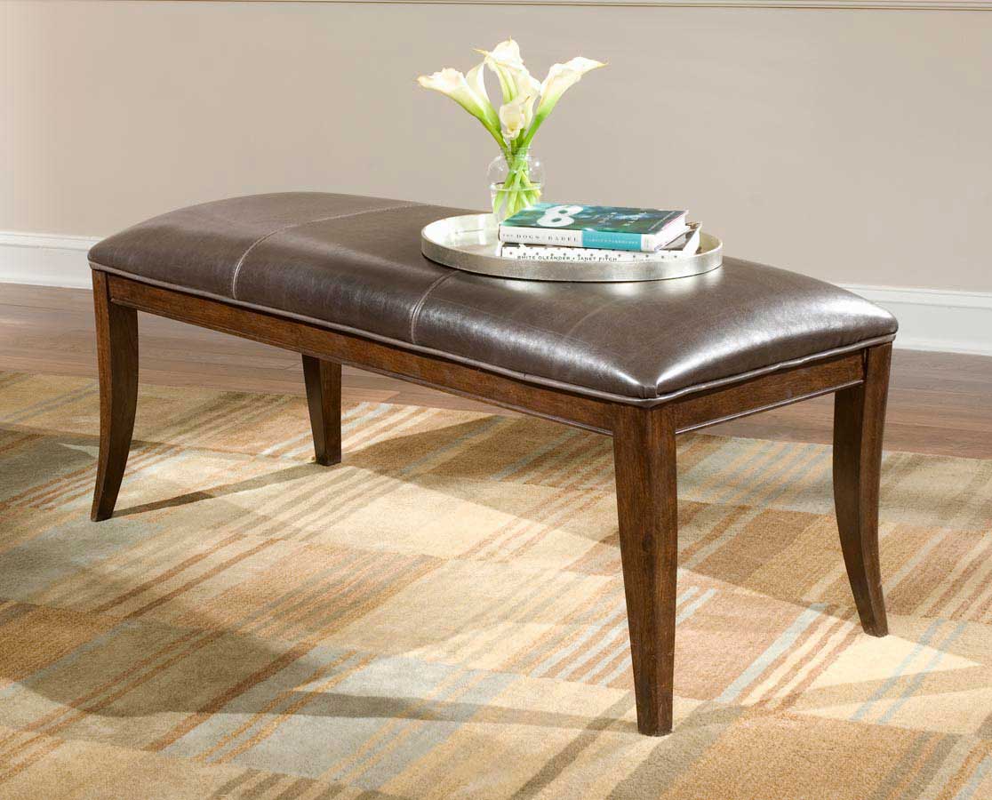 Legacy Classic Mercer Street Leather Upholstered Bench
