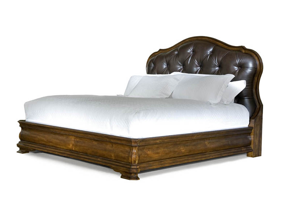 Legacy Classic Rochelle Leather Upholstered Platform Bed