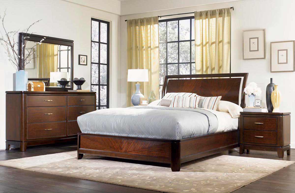 Legacy Classic Boulevard Shaped Platform Bedroom Collection