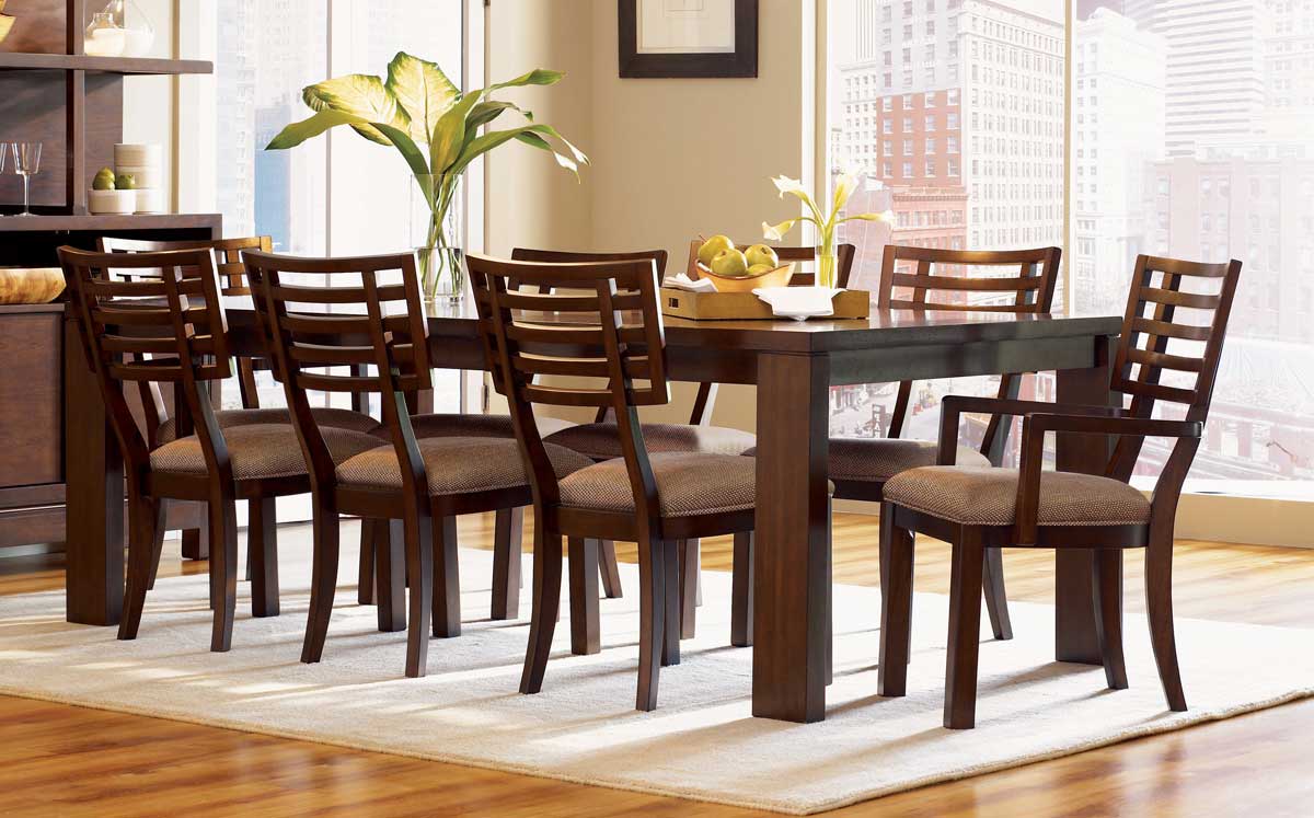 Legacy Classic Perspectives Rectangular Leg Dining Collection