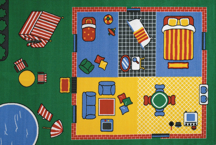Learning Carpets Let's Play House